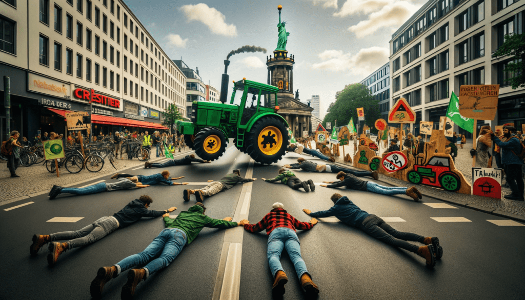 Letzte Generation und die Bauernproteste