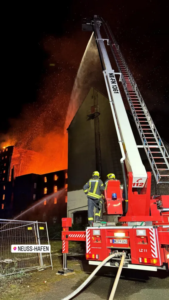 Großbrand Neuss