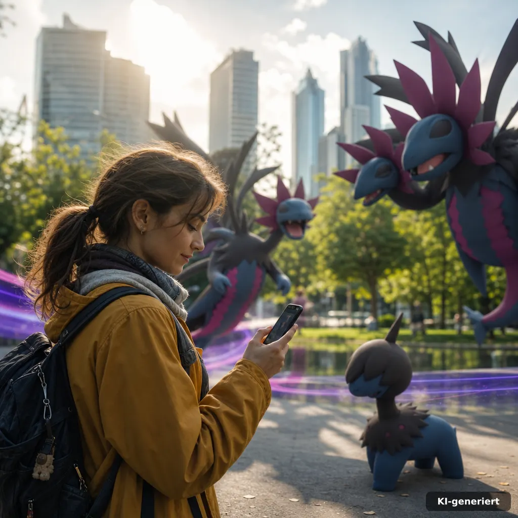 Deino-Community Day Classic Guide Visual: Pokémon go community day Plan an der Strategiefläche, editorial