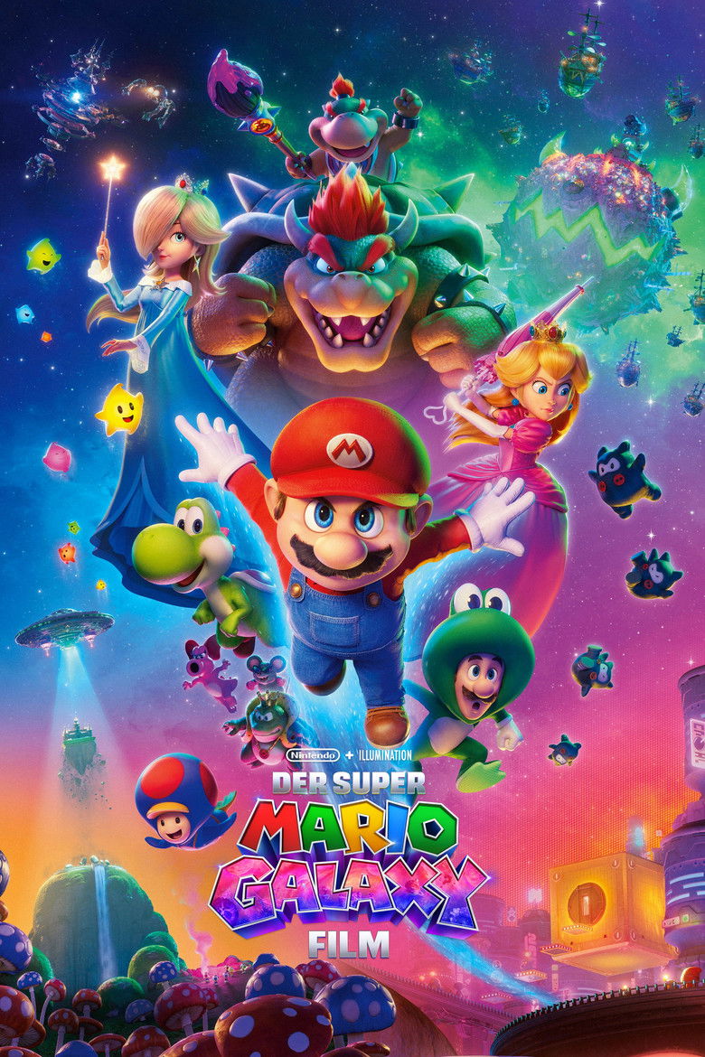 Der Super Mario Galaxy Film (2026) — offizielles Filmplakat