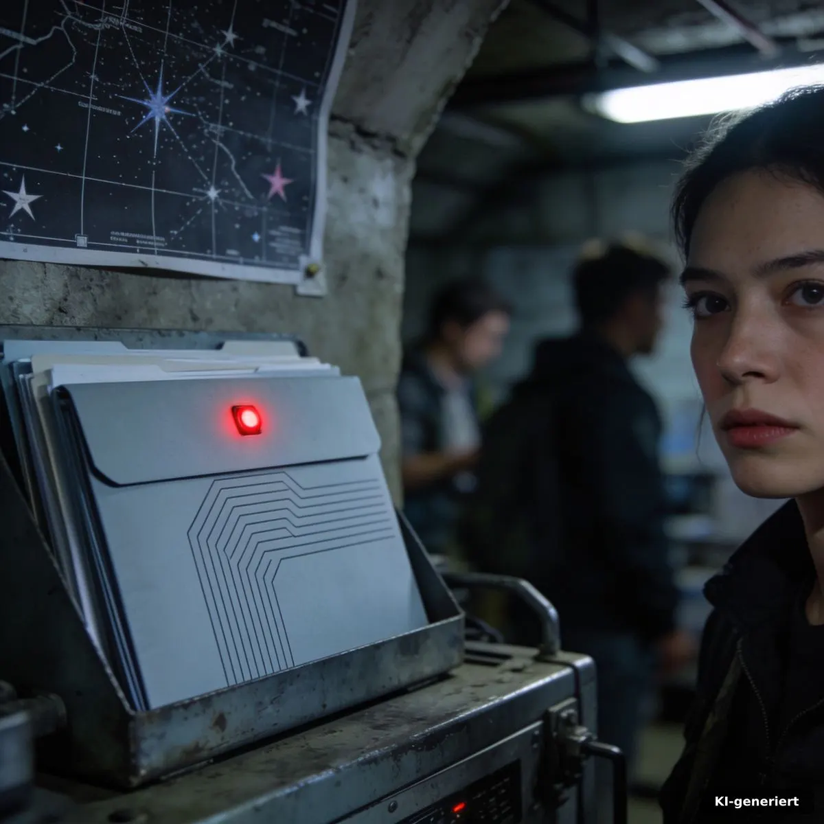 Andor Star-wars Serie: Der verworfene Thriller-Plan 2 Unterirdischer Rebellenstützpunkt mit Karten, Ausrüstung und geheimen Unterlagen