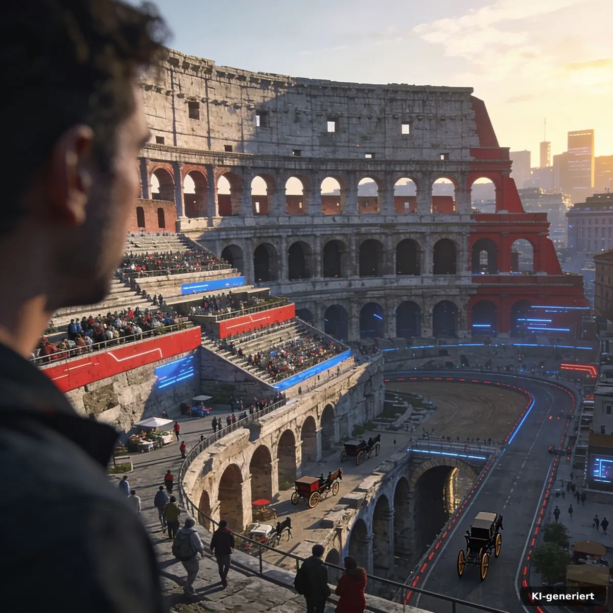 Anno 117 Hippodrom DLC: Rennen mit euren Spezialisten 2 Großes Hippodrom in einer dicht bebauten römischen Anno-Stadt
