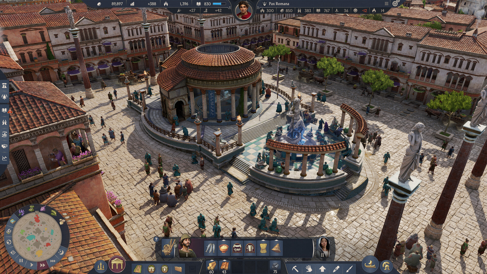 Anno 117 Hippodrom DLC: Rennen mit euren Spezialisten 1 Anno 117: Pax Romana (2025) — offizieller Spiel-Screenshot