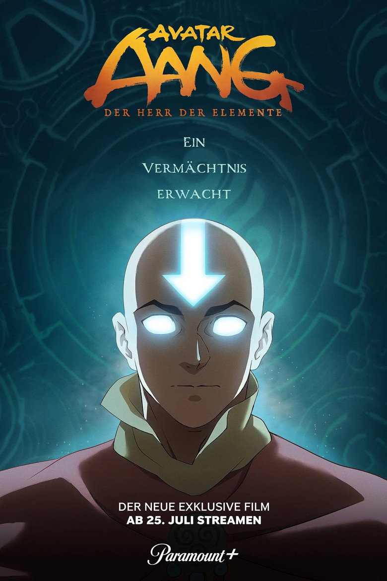 Avatar Aang: Der Herr der Elemente (2026) — offizielles Filmplakat
