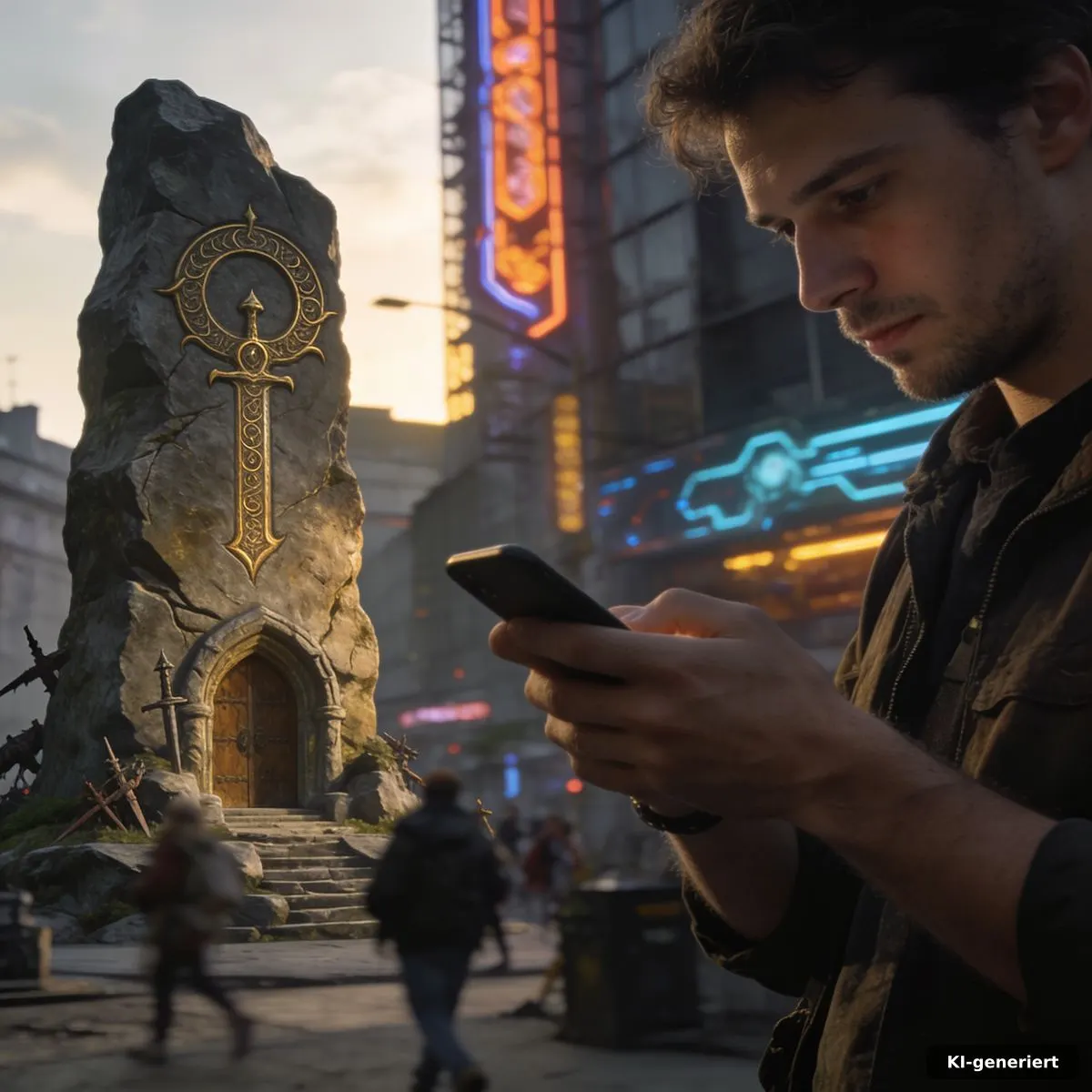 Herr der Ringe Spiele Rabatt: Zwei Open-Worlds für 7 € 1 Herr der Ringe Spiele Rabatt: Zwei Open-World-Abenteuer und ein Controller auf einem Gaming-Schreibtisch