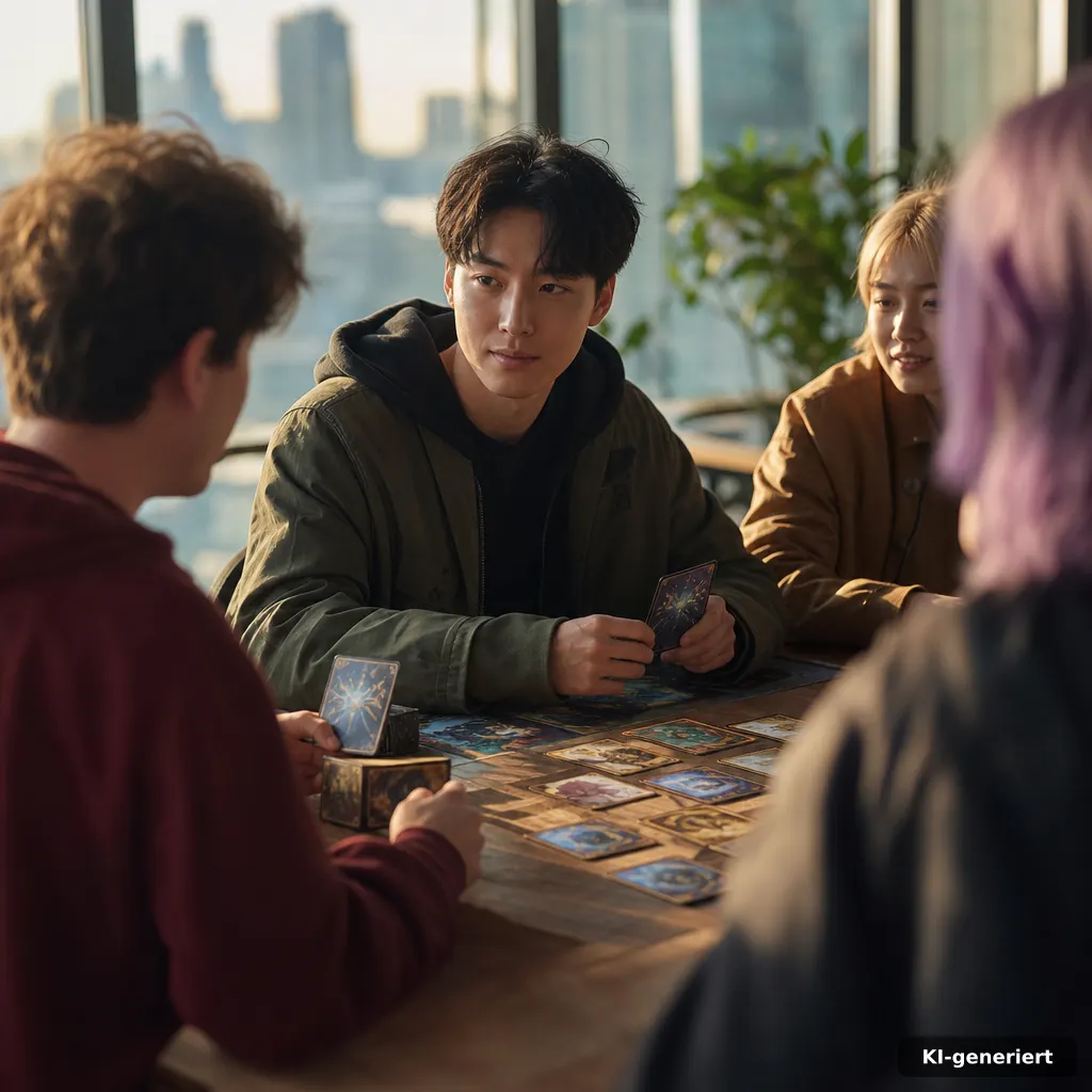 League of Legends Riftbound: Alles, was du wissen musst 1 League of Legends Riftbound Spielszene mit Charakteren in Aktion