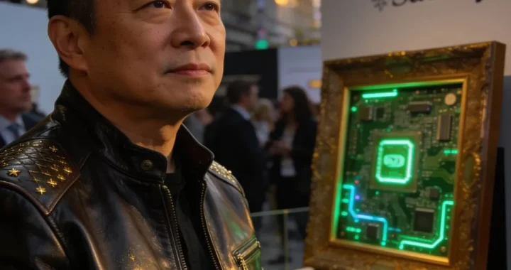 Nvidia Nvidias CEO: Lederjacke für 960.000 Dollar