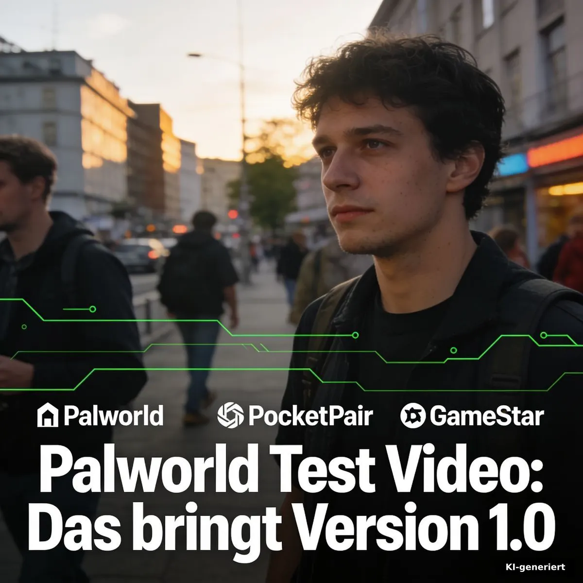 palworld test video mit Palworld-Welt, neuen Kreaturen und erweiterter Karte im Editorial-Stil