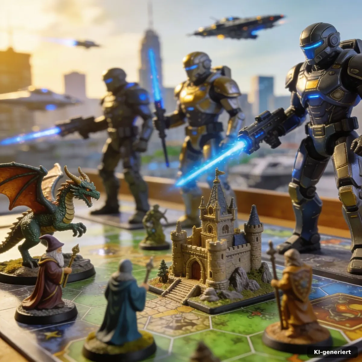 Entwicklung von einer gemischten Miniaturensammlung zu einheitlichen Space Marines