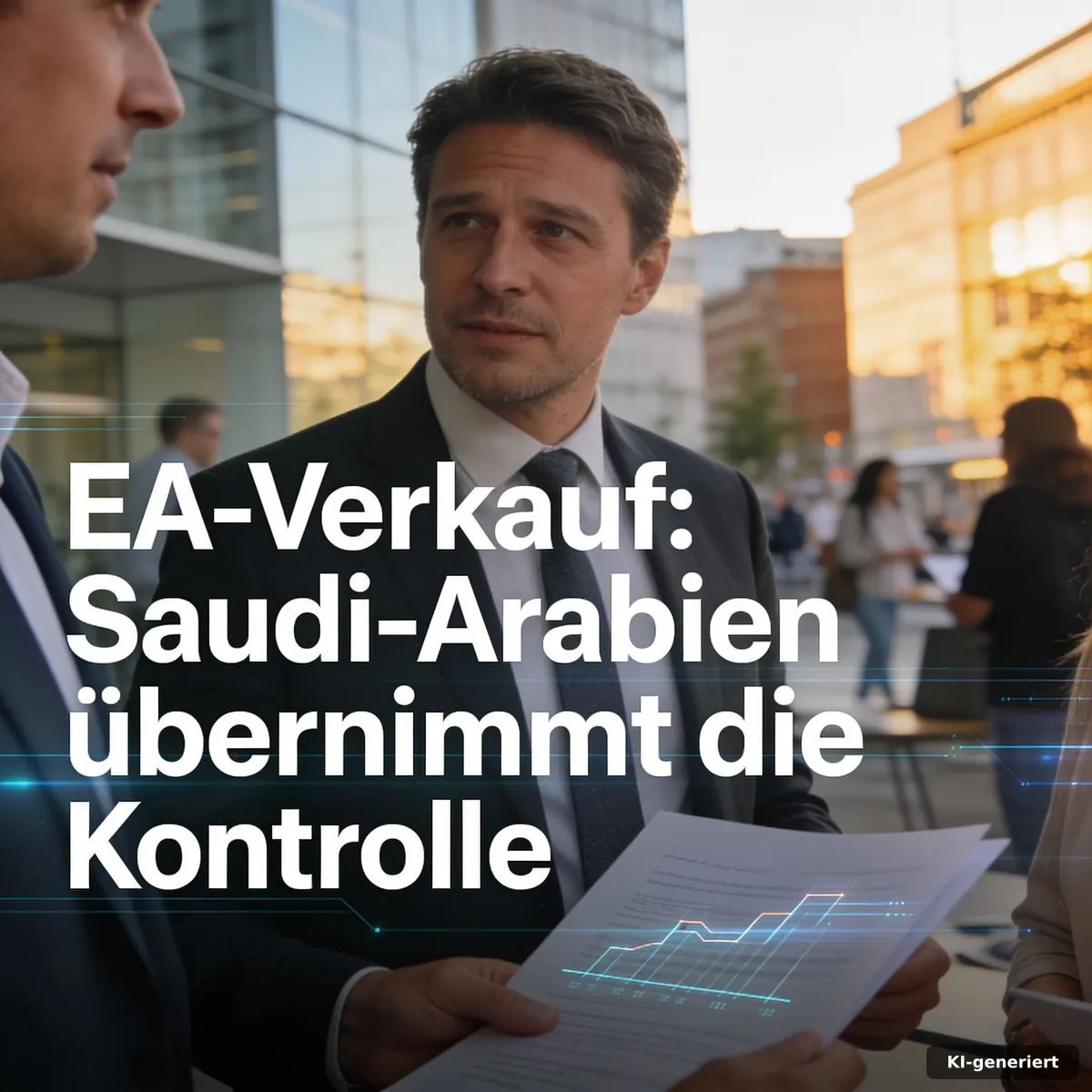 EA-Verkauf Saudien Eigentum: Moderne Gaming-Zentrale steht für den neuen Eigentümerwechsel bei Electronic Arts.