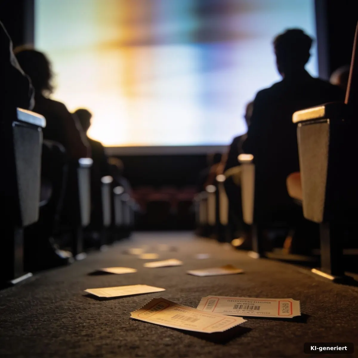 Filmfestival-Saal als Symbol für Premieren und internationale Anime-Releases