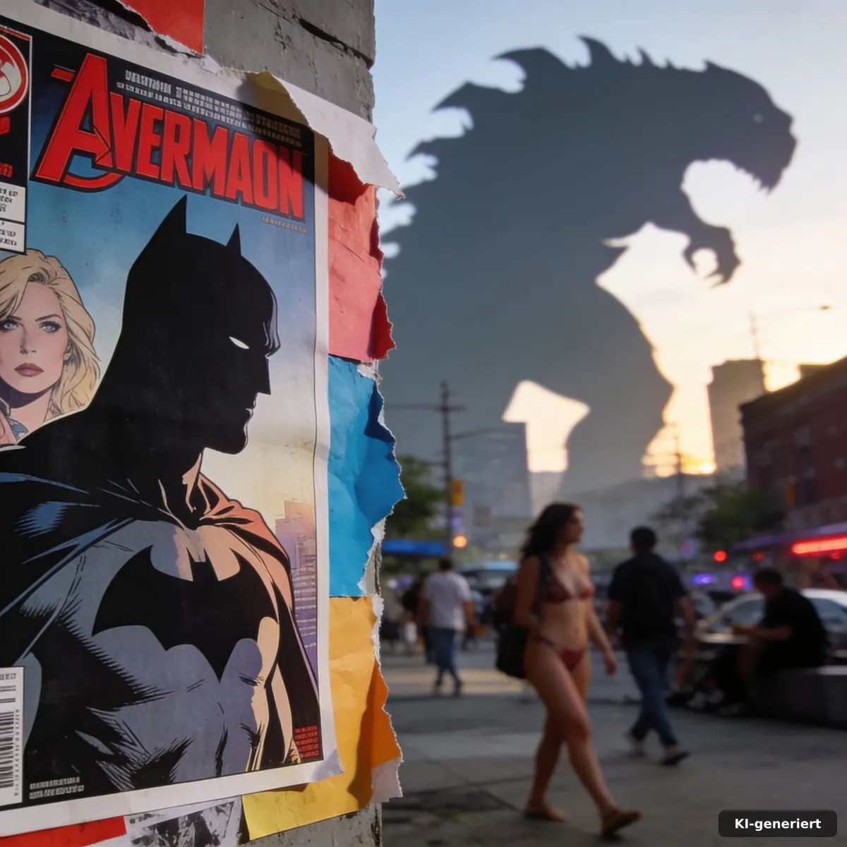 Symbolische Comic-Cover-Szene zum Start der Fantastic Four
