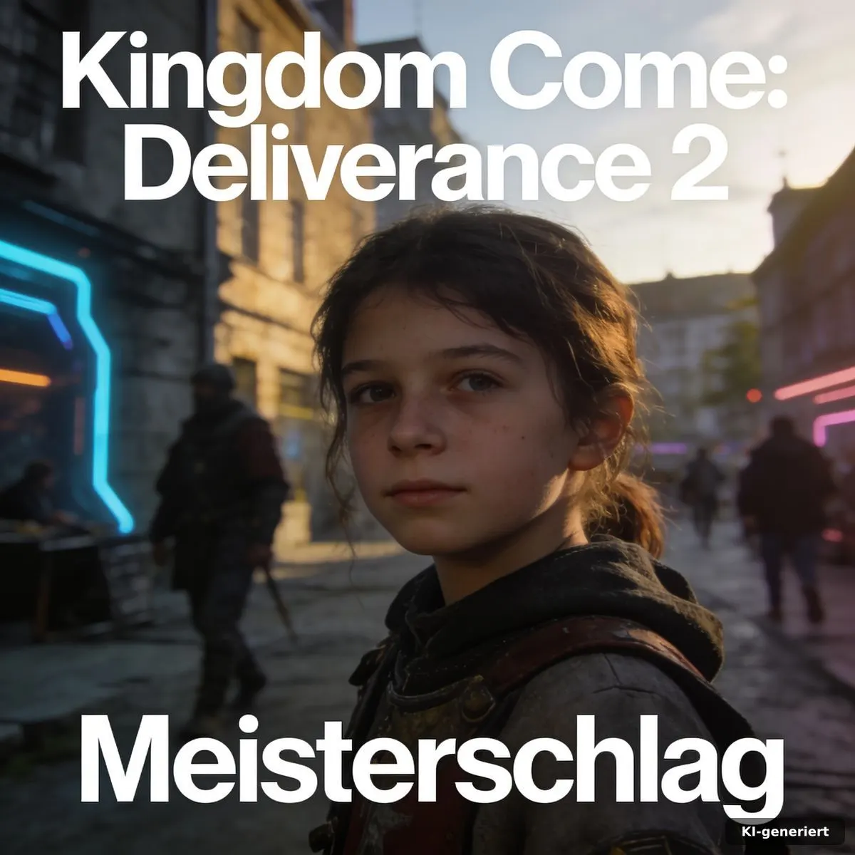 Schwertkämpfer üben den Meisterschlag in Kingdom Come Deliverance 2 auf einem mittelalterlichen Trainingsplatz