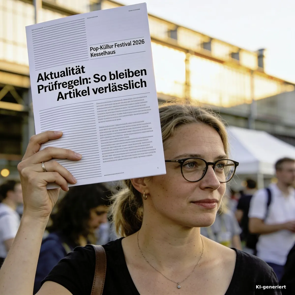 Aktualität Prüfregeln: So bleiben Artikel verlässlich 1 Aktualität Prüfregeln an einem Redaktionstisch mit Quellen, Kalender und digitalem Artikelstand