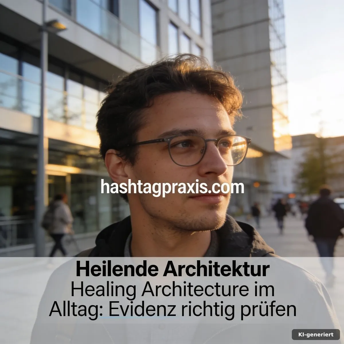 Healing Architecture im Alltag: Evidenz richtig prüfen 1 Healing Architecture in einem hellen Klinikflur mit Pflanzen, klaren Wegen und ruhiger, patientenfreundlicher Gestaltung