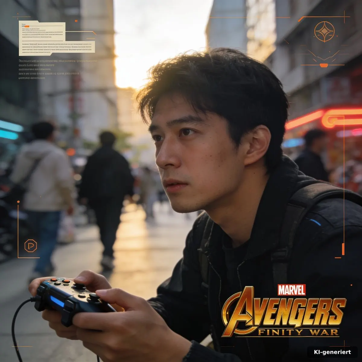 Marvel Retcons Beispiele: Fan analysiert eine Superhelden-Zeitleiste mit Infinity-Handschuh-Silhouette