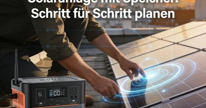Solaranlage mit Speicher: Schritt für Schritt planen